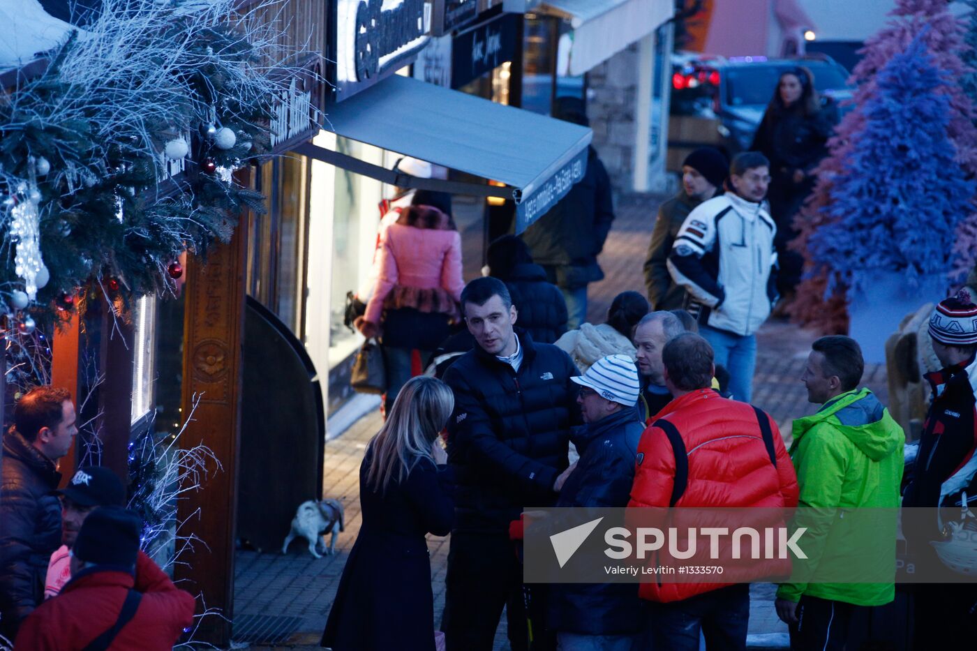 Winter holiday in Courchevel, France