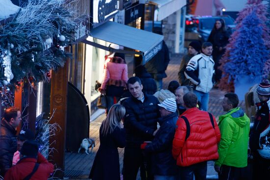 Winter holiday in Courchevel, France