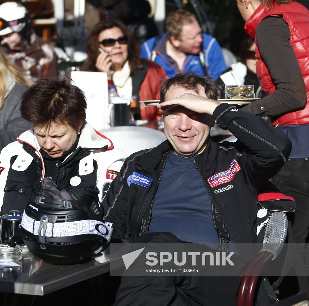 Winter holiday in Courchevel, France