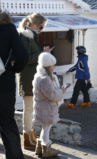 Winter holiday in Courchevel, France