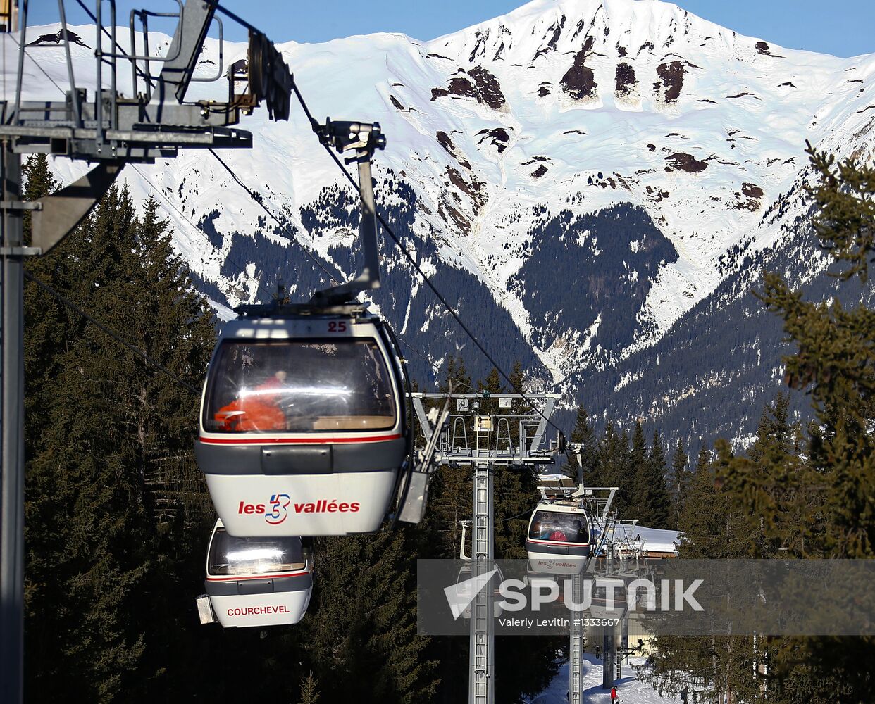 Winter holiday in Courchevel, France