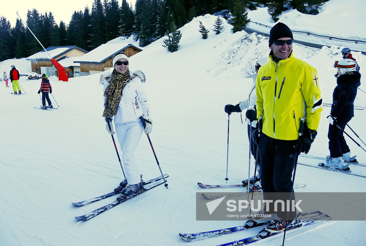 Winter holiday in Courchevel, France