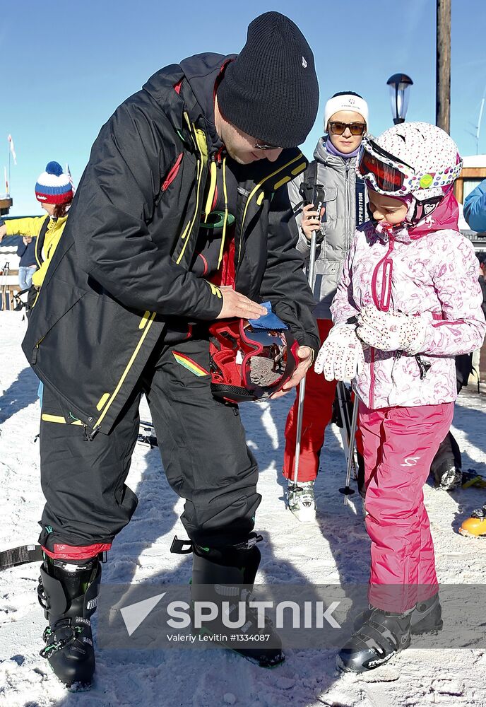 Winter vacation in Courchevel