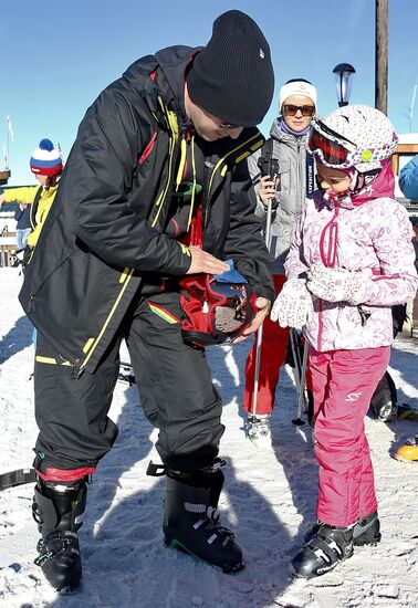 Winter vacation in Courchevel