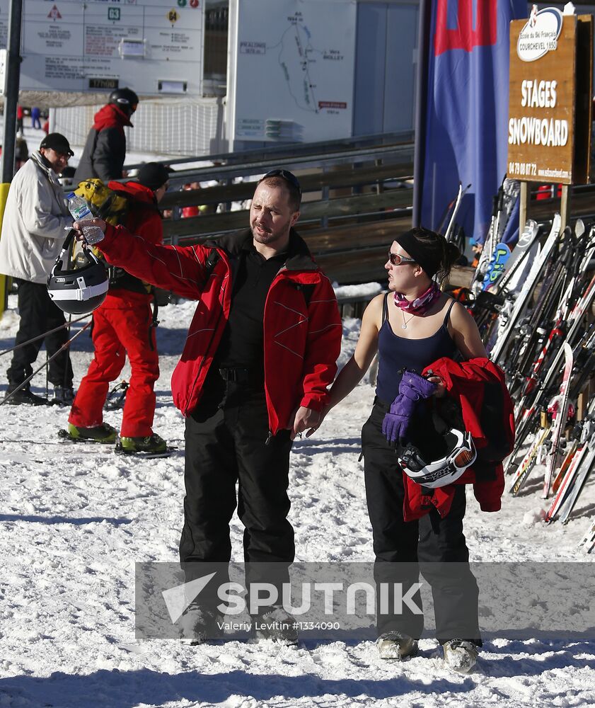 Winter vacation in Courchevel