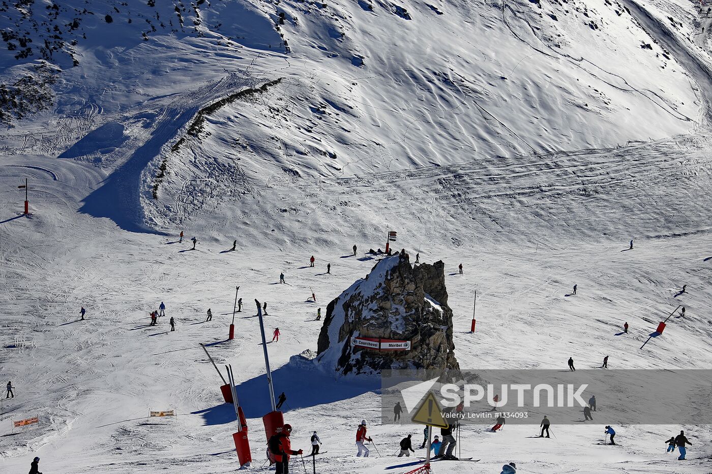 Winter vacation in Courchevel
