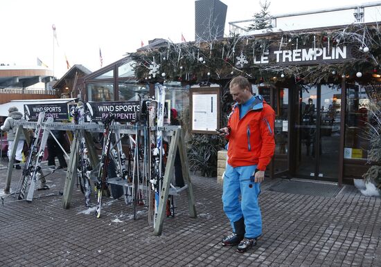 Winter vacation in Courchevel