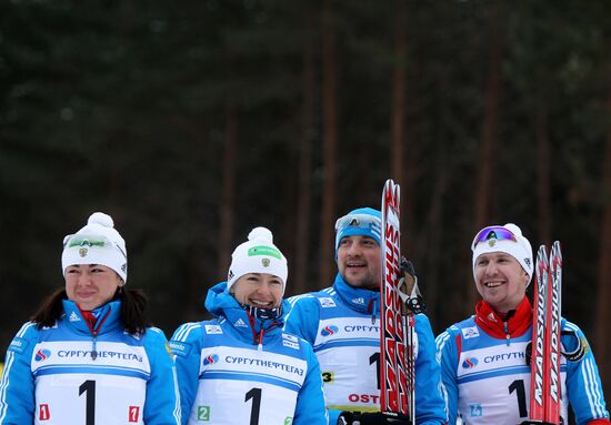 IBU Biathlon World Cup. 5th stage. Mixed relay