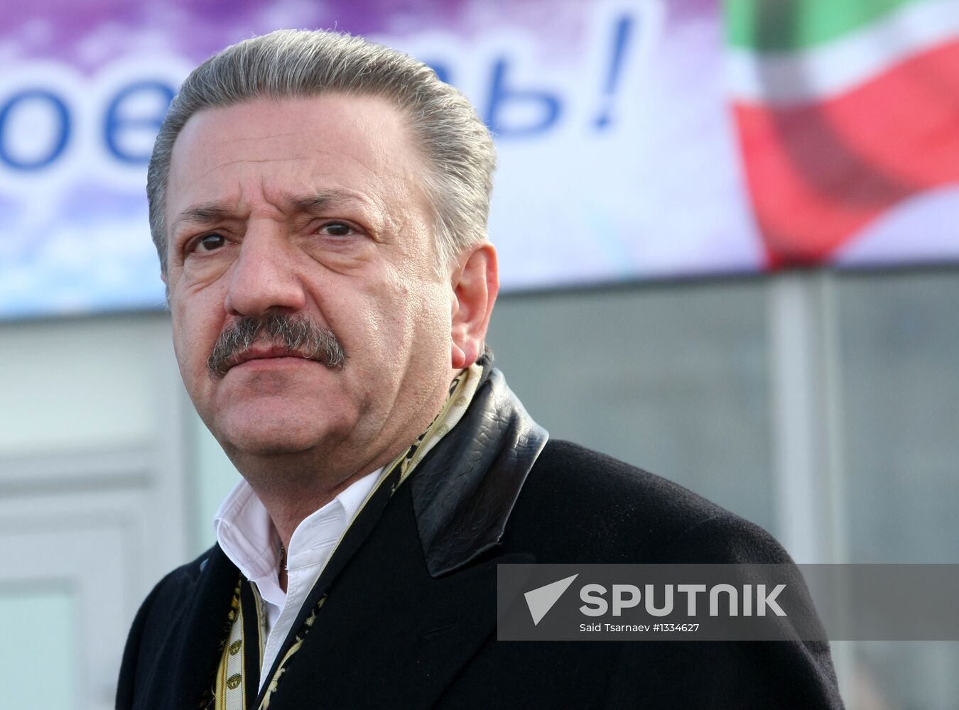 AST Group president Telman Ismailov in Grozny