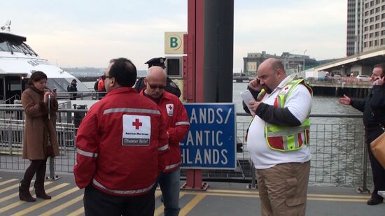 Commuter ferry crashes into pier in New York