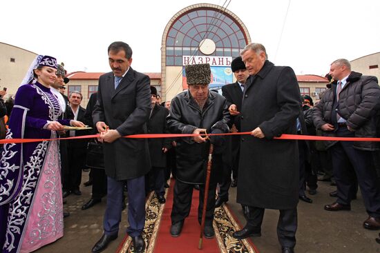 Corporate express train "Ingushetia" takes first run