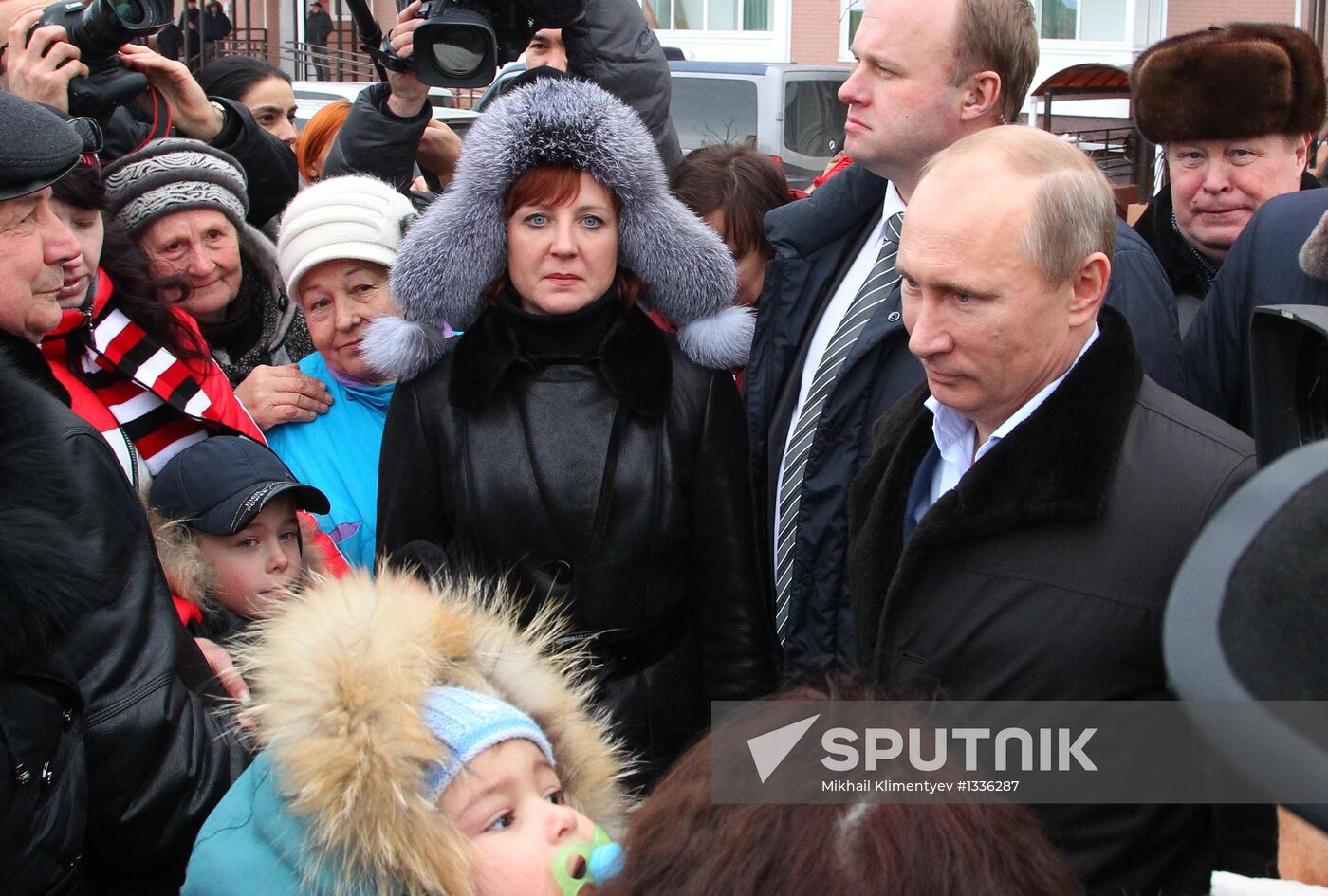 Vladimir Putin's working trip to Krymsk