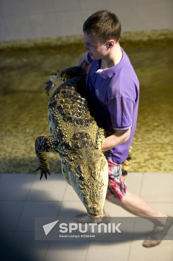 "Krokodilvil" zoo in Yekaterinburg