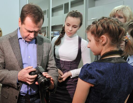 Dmitry Medvedev visits Zvyozdny orphanage in Ivanovo