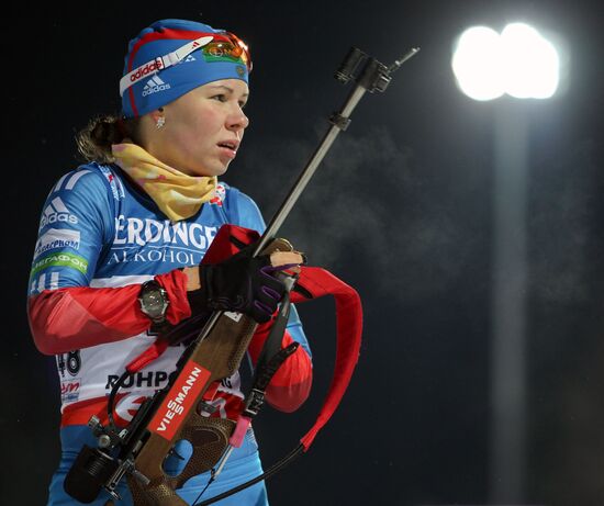 IBU World Cup 5 Biathlon. Women's sprint