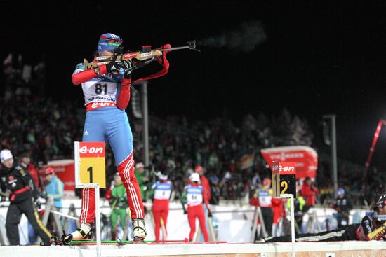 IBU World Cup 5 Biathlon. Women's sprint
