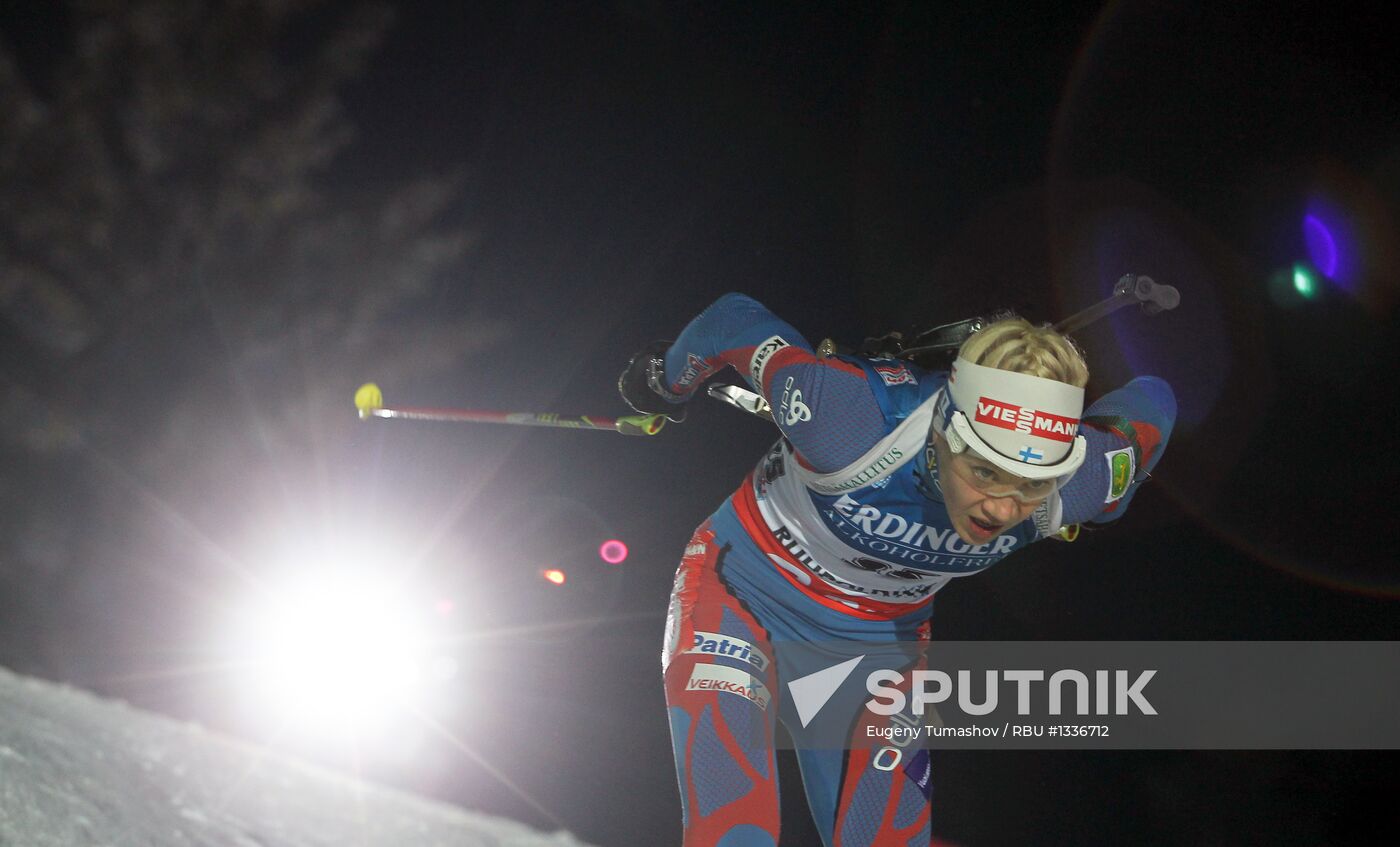 IBU World Cup 5 Biathlon. Women's sprint