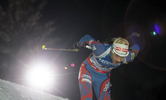 IBU World Cup 5 Biathlon. Women's sprint