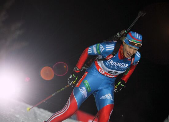 IBU World Cup 5 Biathlon. Women's sprint