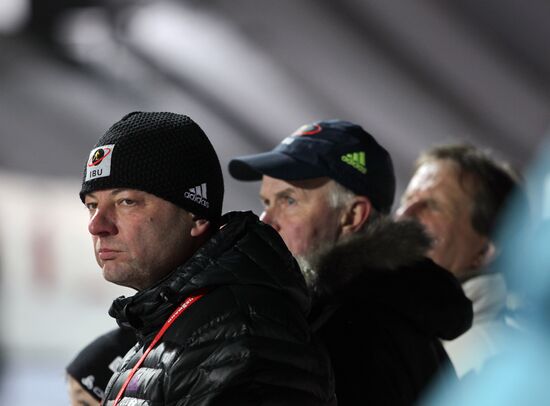 Biathlon 5th stage of World Cup. Women's Sprint