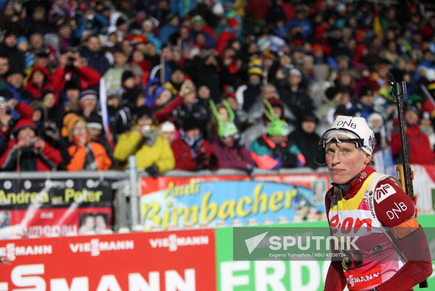 Biathlon 5th stage of World Cup. Women's Sprint