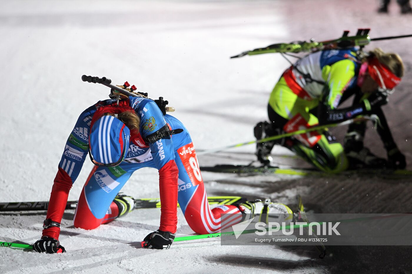 Biathlon 5th stage of World Cup. Women's Sprint