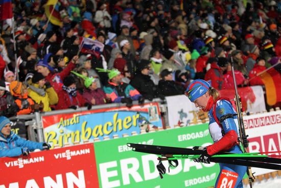 Biathlon 5th stage of World Cup. Women's Sprint