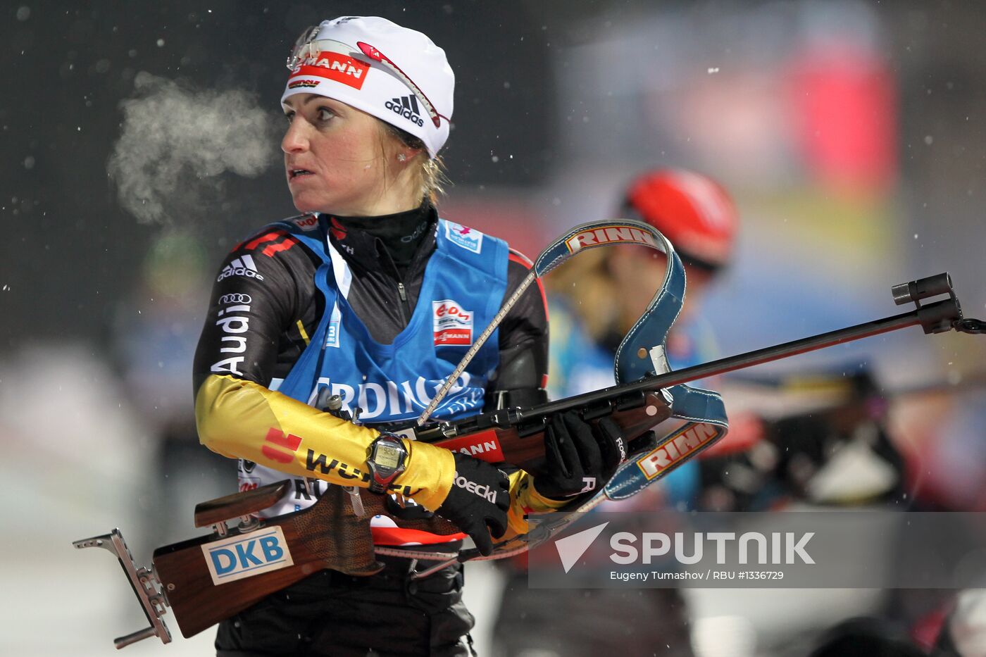 Biathlon 5th stage of World Cup. Women's Sprint