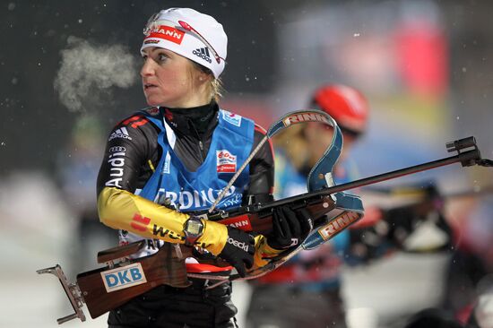 Biathlon 5th stage of World Cup. Women's Sprint