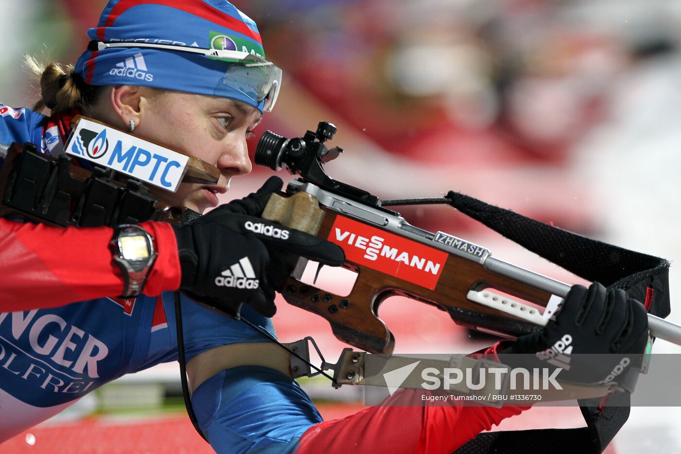 Biathlon 5th stage of World Cup. Women's Sprint