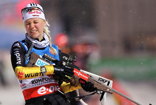 IBU World Cup 5 Biathlon. Women's sprint