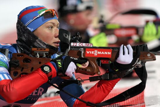 IBU World Cup 5 Biathlon. Women's sprint