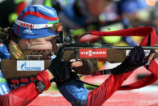 IBU World Cup 5 Biathlon. Women's sprint