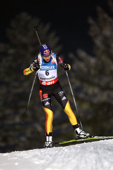 Biathlon 5th stage of World Cup. Women's Sprint