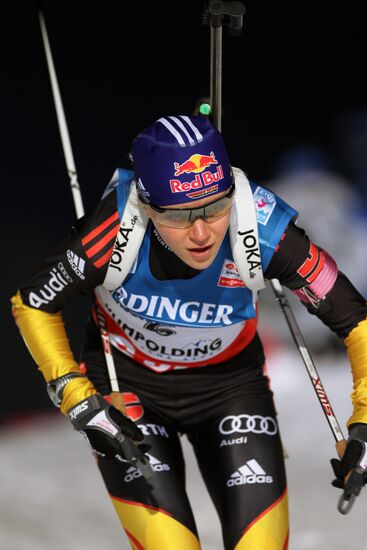 Biathlon 5th stage of World Cup. Women's Sprint