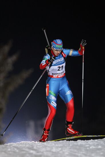 Biathlon 5th stage of World Cup. Women's Sprint