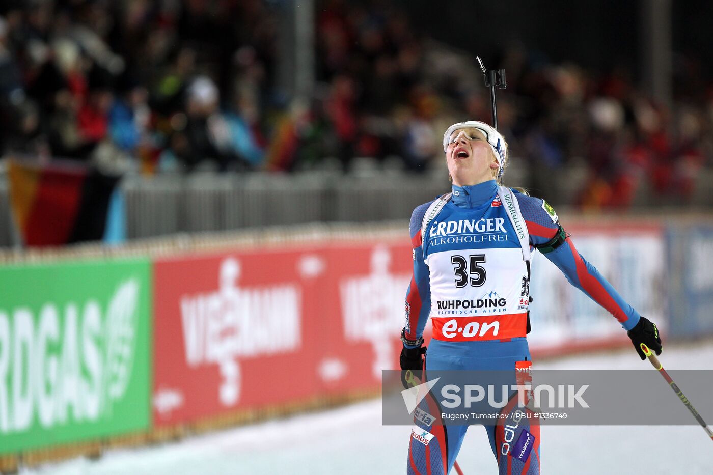 Biathlon 5th stage of World Cup. Women's Sprint
