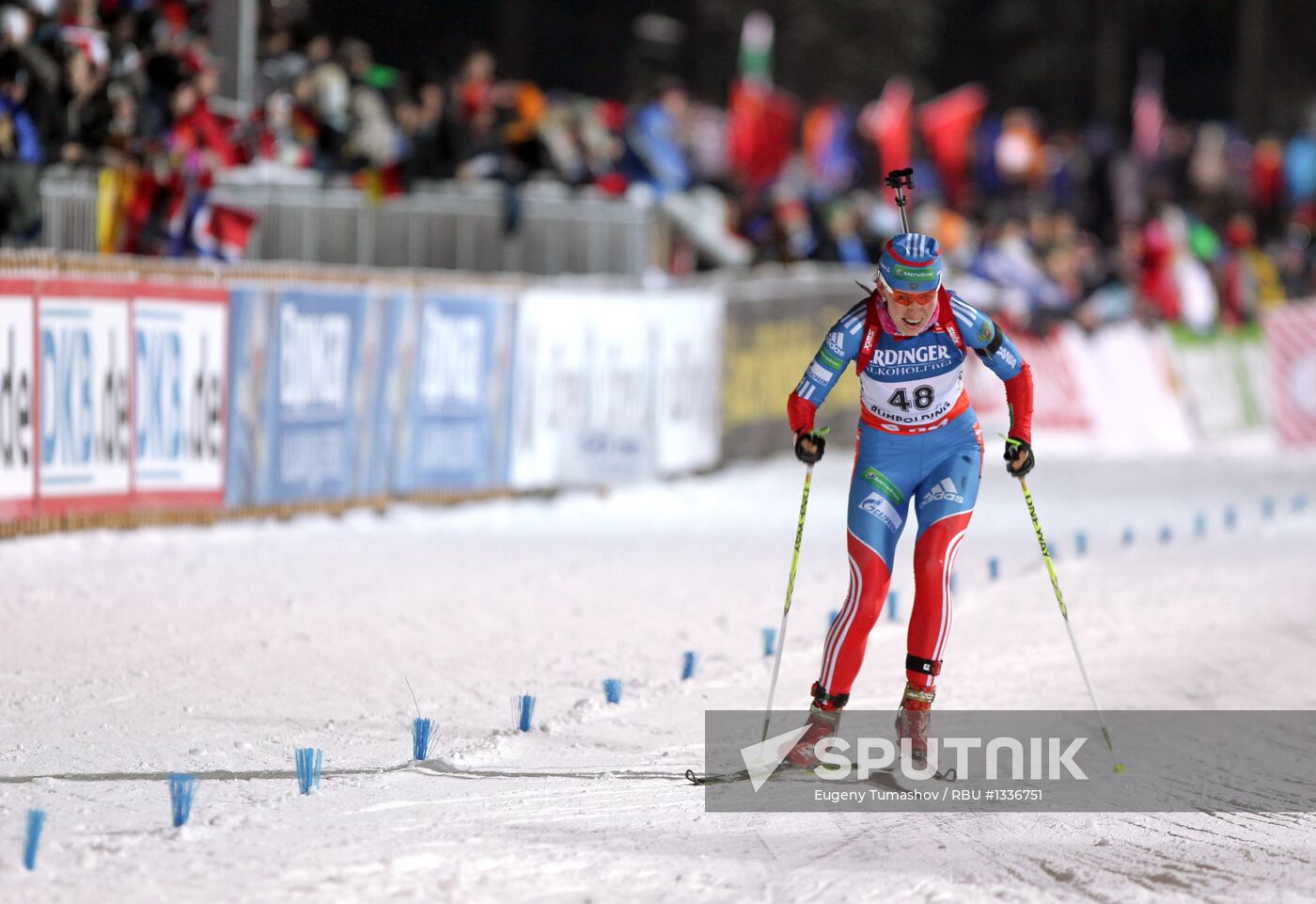 Biathlon 5th stage of World Cup. Women's Sprint