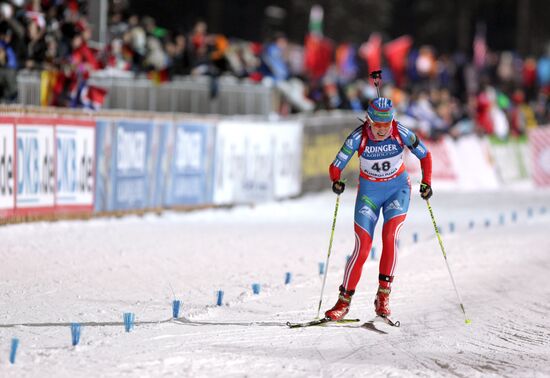 Biathlon 5th stage of World Cup. Women's Sprint