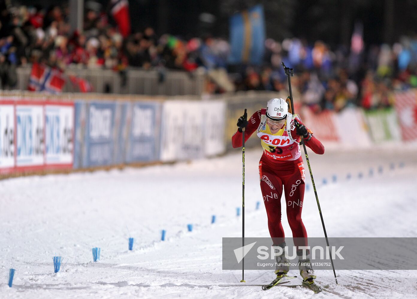 Biathlon 5th stage of World Cup. Women's Sprint