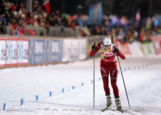 Biathlon 5th stage of World Cup. Women's Sprint