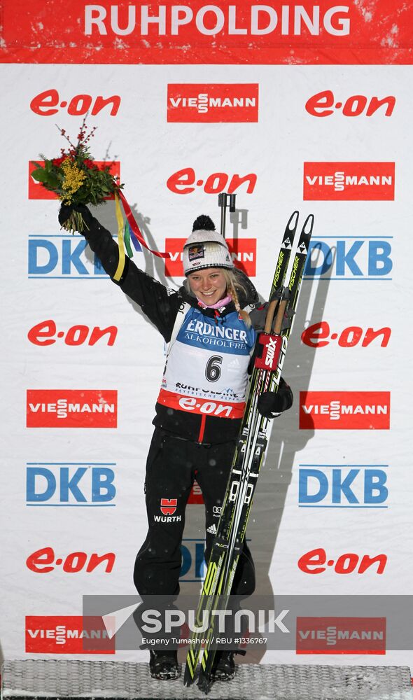 Biathlon 5th stage of World Cup. Women's Sprint