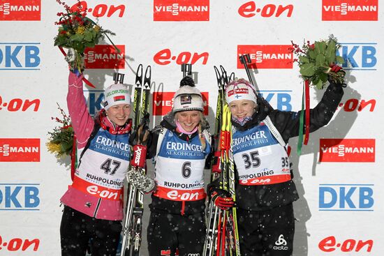 Biathlon 5th stage of World Cup. Women's Sprint