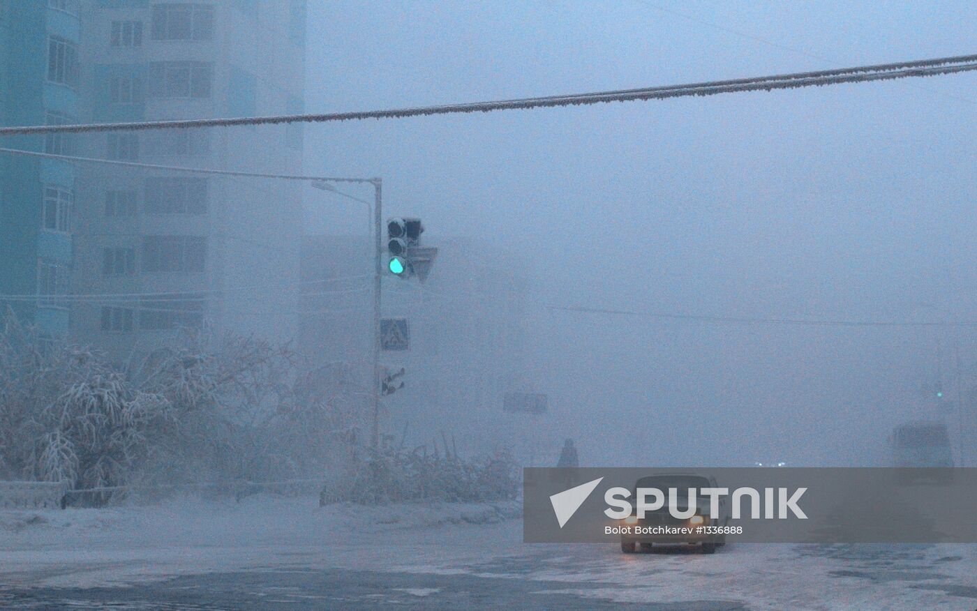 Yakutsk hit by severe frosts