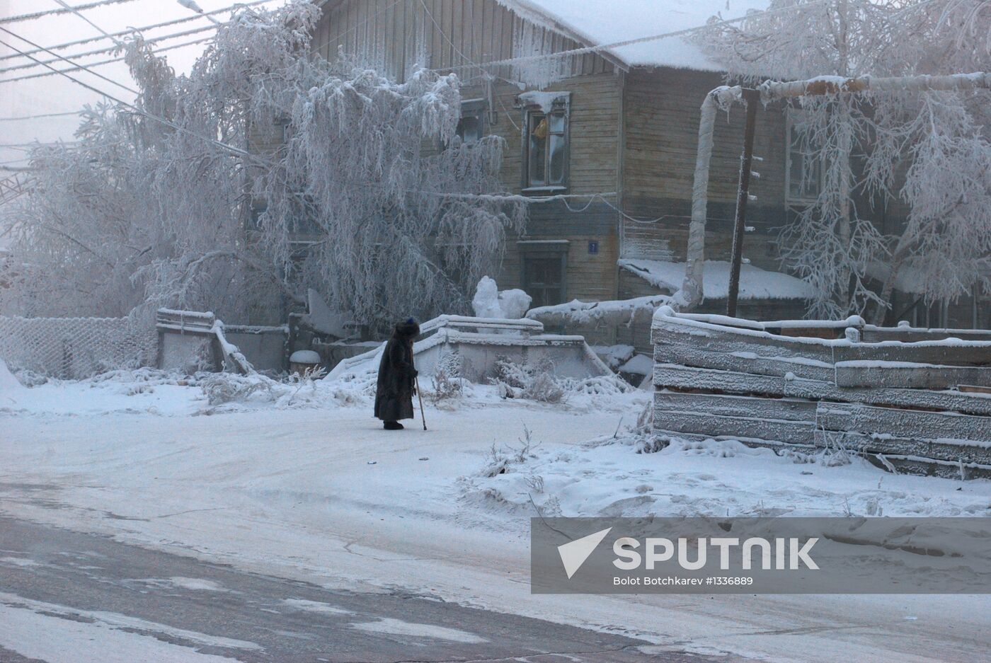 Yakutsk hit by severe frosts