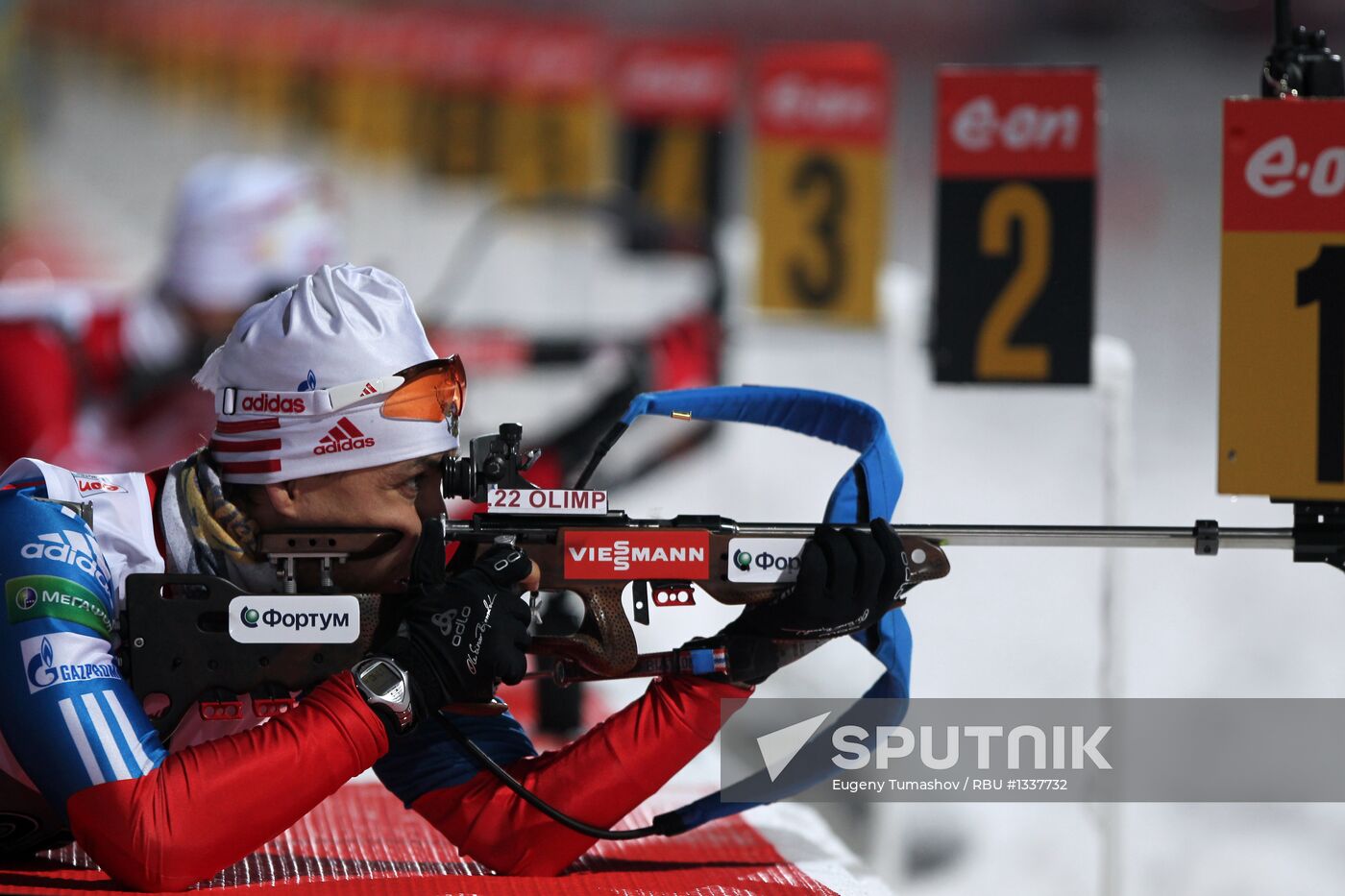 IBU Biathlon World Cup. 5th stage. Men's sprint