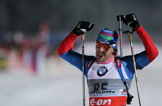 IBU Biathlon World Cup 5th stage. Men's Sprint