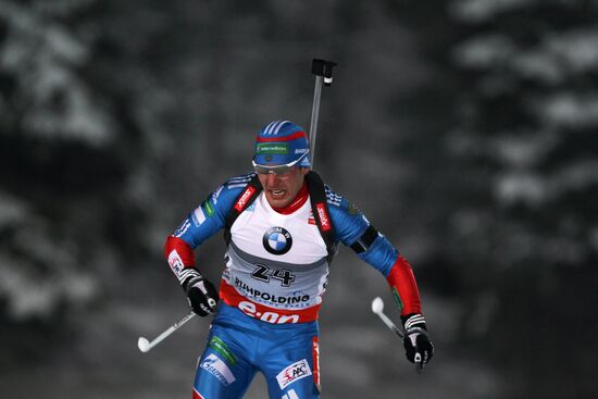 IBU Biathlon World Cup. 5th stage. Men's sprint