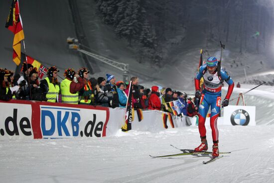 IBU Biathlon World Cup. 5th stage. Men's sprint