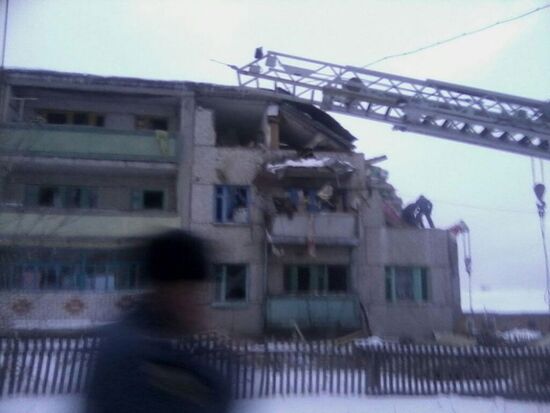 Natural gas explosion in Chuvashia